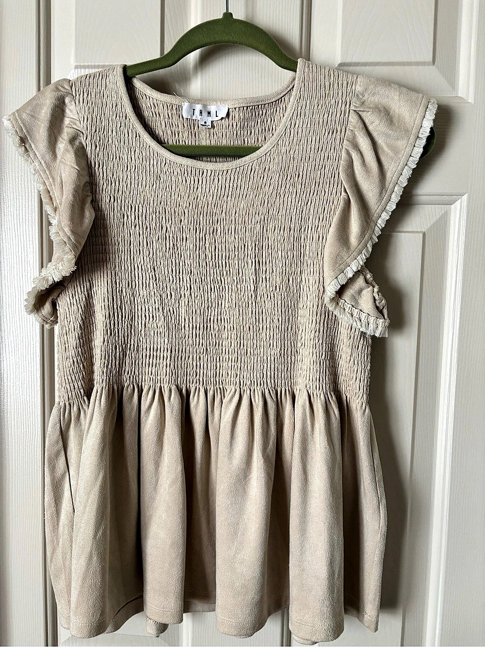 THML Cream Mini Top